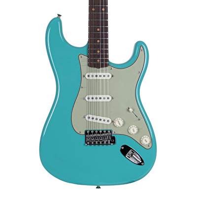 Fender Custom Shop 1959 Stratocaster NOS Gülağacı Klavye Surf Green Elektro Gitar