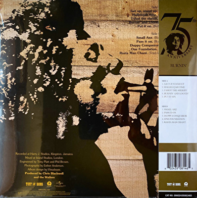 Bob Marley & The Wailers – Burnin' (2020 Reissue, Remastered)