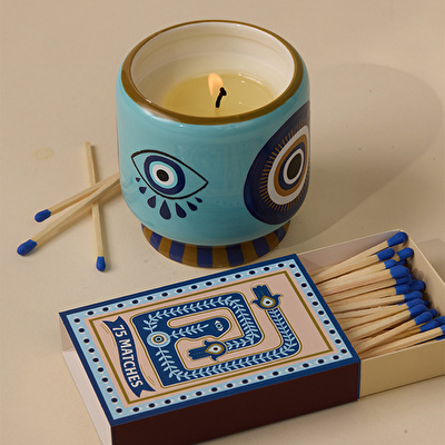 PADDYWAX Adopo Seramik Kutulu Mum Göz