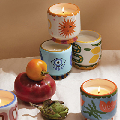 PADDYWAX Adopo Seramik Kutulu Mum Göz