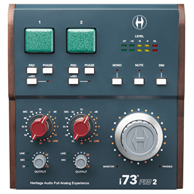 HERITAGE AUDIO i73 PRO 2 2 Giriş/4 Çıkış USB-C Ses Kartı