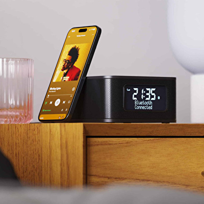 MAJORITY Knapton Saat Radyo Bluetooth Hoparlör