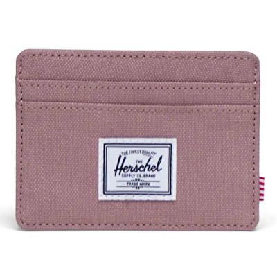 HERSCHEL Charlie Rfıd Korumalı Çoklu Kart Bölmeli Pembe Kartlık Cüzdan