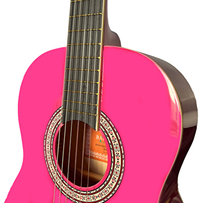 Barcelona LC 3600 PK Pembe 3/4 Junior Boy Klasik Gitar