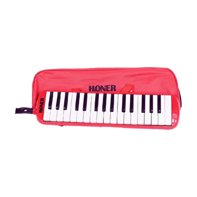 HONER 32 Tuş Melodika - Kırmızı