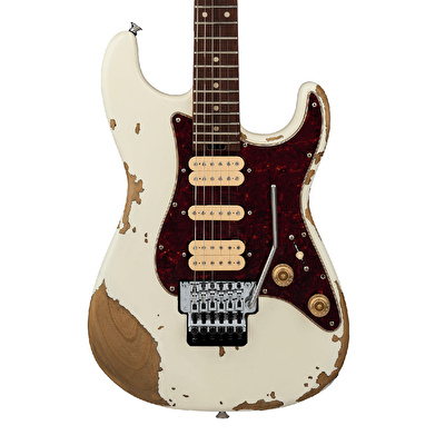 Charvel Super-Stock So-Cal Style 1 HSH FR Relic Gülağacı Klavye Aged Arctic Elektro Gitar