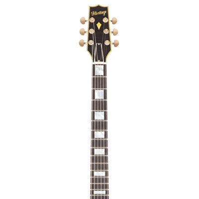 HERITAGE Custom Shop Core Collection H-157 Mahogany Top w/Case Ebony Artisan Aged Elektro Gitar