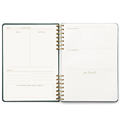 DESIGNWORKS INK Jumbo Boy Ayraçlı Spiral Defter - Take Care