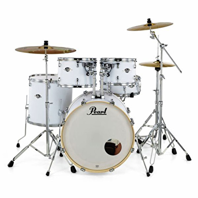 PEARL EXX705NBR/C735 Export EXX 5 Parça (20B/10T/12T/14F/14S) Aksamlı ve Zilli Akustik Davul Seti