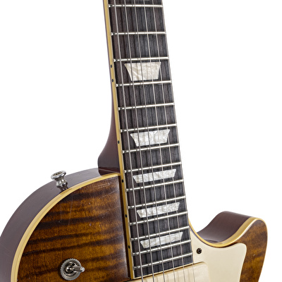 HERITAGE Custom Shop Build 1367 H-150 P90 Neck w/Case Dirty Lemon Burst Artisan Aged Elektro Gitar