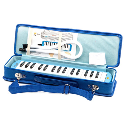 LINO LN-32-M 32 Tuş Çantalı Melodika - Mavi