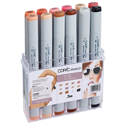 COPIC Sketch 12'li Set Skin Tones