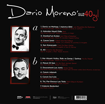 Dario Moreno – Dario Moreno'suz 40 Yıl