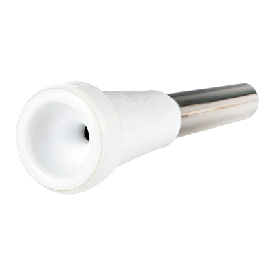 SILVER SLV-119 / Plastik Trompet Ağızlığı (Beyaz)