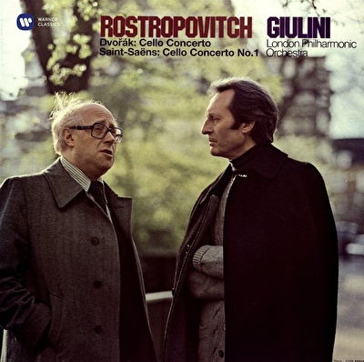 Rostropovitch, Giulini, London Philharmonic - Dvořák, Saint-Saëns: Cello Concerto