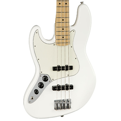 Fender Player Jazz Bass LH MN Polar White Solak Bas Gitar