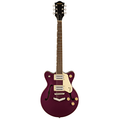 Gretsch G2655 Streamliner CB JR DC Burnt Orchid Elektro Gitar