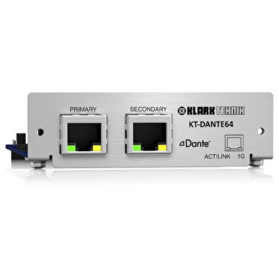KLARK TEKNIK KT-DANTE64 Audinate Dante Network Modül