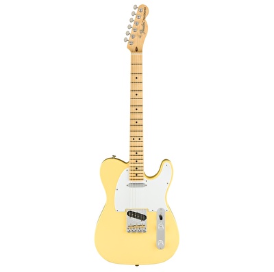 Fender American Performer Telecaster Akçağaç Klavye Vintage White Elektro Gitar