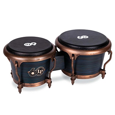 LATIN PERCUSSION LP200XF-60 CCII 7 14-8 5/8 Bongo FG Rustik BRZ