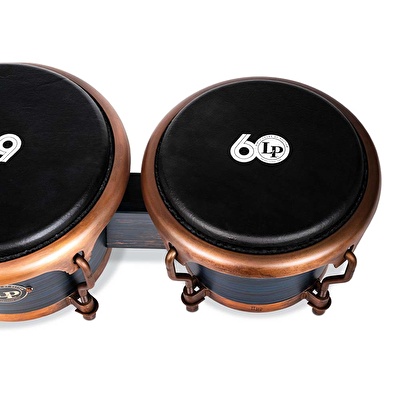 LATIN PERCUSSION LP200XF-60 CCII 7 14-8 5/8 Bongo FG Rustik BRZ