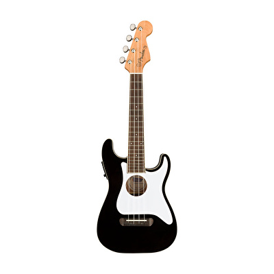 Fender Fullerton Strat Uke Black Ukulele