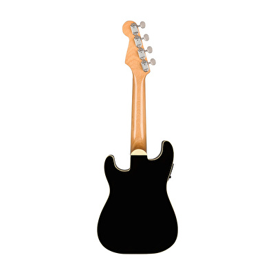 Fender Fullerton Strat Uke Black Ukulele