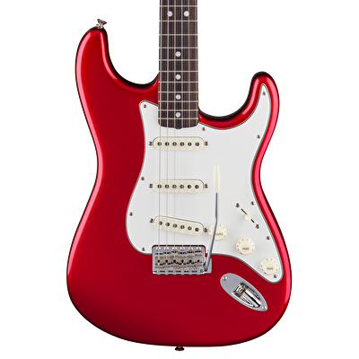 Fender American Vintage II 1965 Stratocaster Gülağacı Klavye Candy Apple Red Elektro Gitar