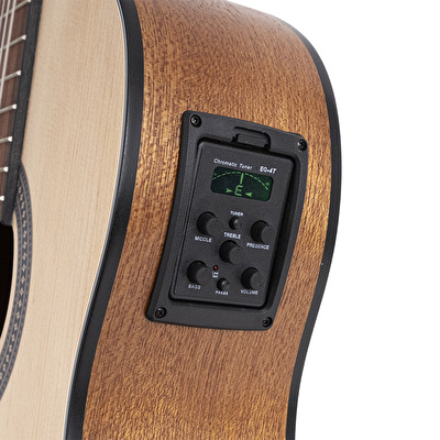 KOZMOS IC-100 4/4 LCE NA Solak Elektro Klasik Gitar