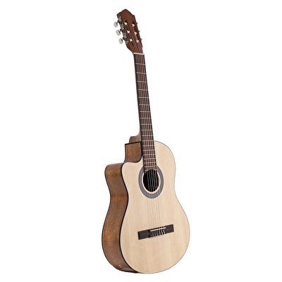 KOZMOS IC-100 4/4 LCE NA Solak Elektro Klasik Gitar