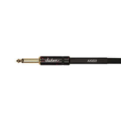 Jackson High Performance Cable Black and Red 3.33 m Enstrüman Kablosu
