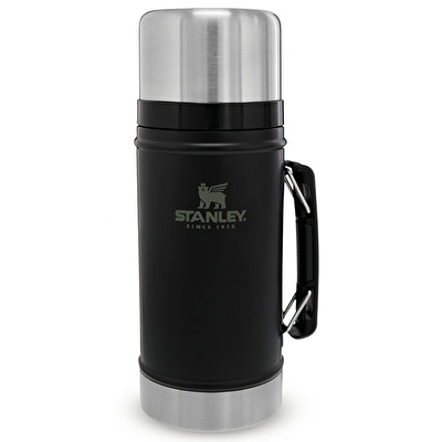STANLEY 0.94L Classic Legendary Food Jar - Klasik Yemek Termosu - Siyah