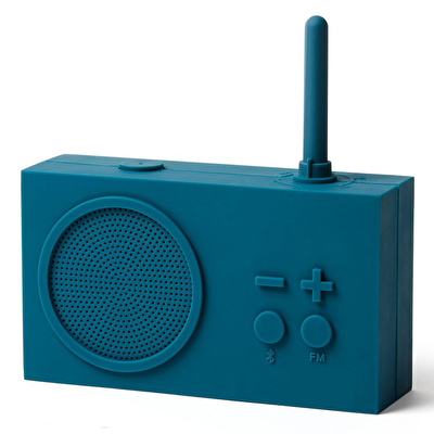 LEXON Tykho 3 Mavi Radyo ve Bluetooth Hoparlör