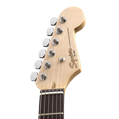 Squier MM Strat Hard Tail Black Elektro Gitar