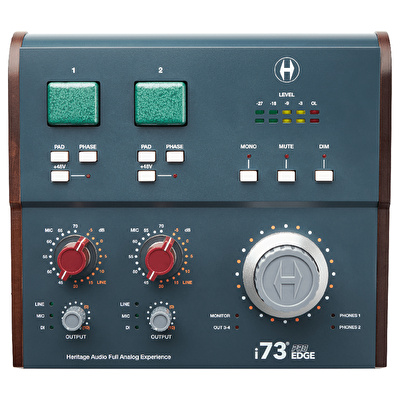 HERITAGE AUDIO i73 PRO EDGE 12 Giriş /16 Çıkış USB-C Ses Kartı