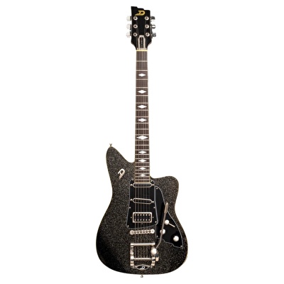 Duesenberg Paloma HS Black Sparkle Case Dahil Elektro Gitar