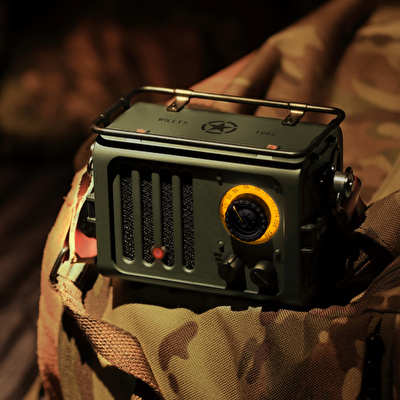 MUZEN Radio Jeep (RGB Bluetooth Hoparlör)