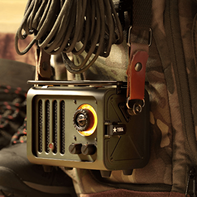 MUZEN Radio Jeep (RGB Bluetooth Hoparlör)