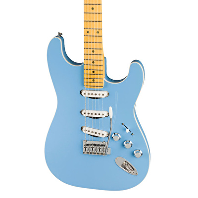 Fender Aerodyne Special Stratocaster Akçaağaç Klavye California Blue w/Bag Elektro Gitar