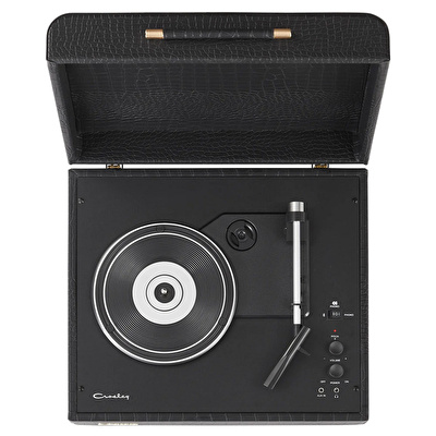 CROSLEY CR6255A-BC4 Mercury Siyah Bluetooth Plakçalar