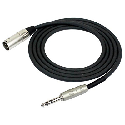 Kirlin MP-483PR-6M-BK XLR-TRS Kablo