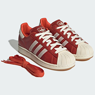 ADIDAS Superstar II W Kırmızı Ayakkabı