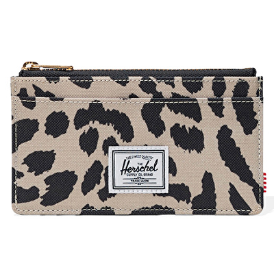 HERSCHEL Oscar Large Cardholder Leopard Wave Çanta