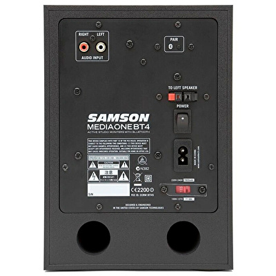 Samson BT4 Media One Bluetooth Speaker (Çift)