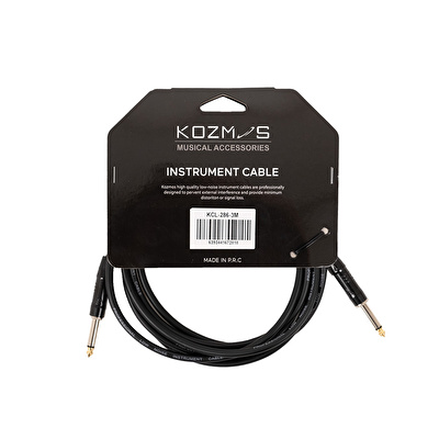 KOZMOS KCL-286-3M Mono 6.35mm 3M Kablo