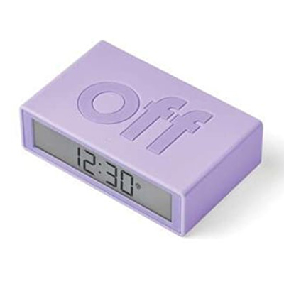 LEXON Flip Plus Alarm Saat Lila