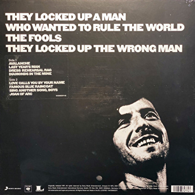 Leonard Cohen – Songs Of Love And Hate (50th anniversary Reissue, White Opaque Vinyl)