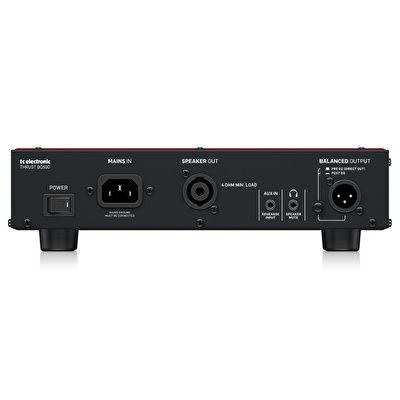 TC Electronic BQ500 500W Portatif Bas Kafa Amfisi (Mosfet Preamfi Ve Thrust Compressor)