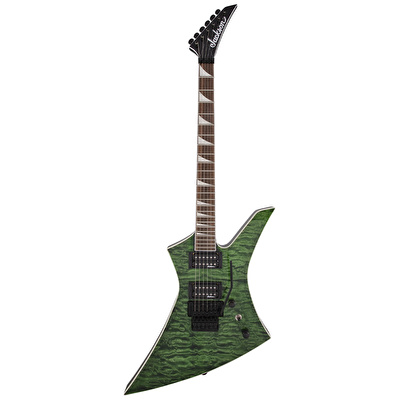 Jackson X Series Kelly KEXQ Laurel Klavye Transparent Green Elektro Gitar