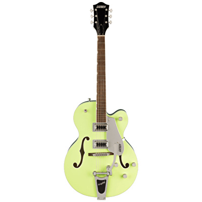 GRETSCH G5420T Electromatic Classic Hollow Body Single-Cut Bigsby Laurel Klavye Two-Tone Anniversary Green Elektro Gitar